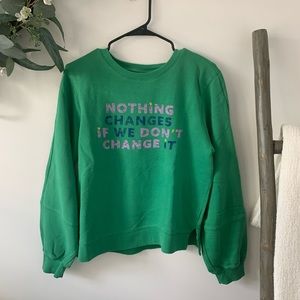 Anthropology sweatshirt